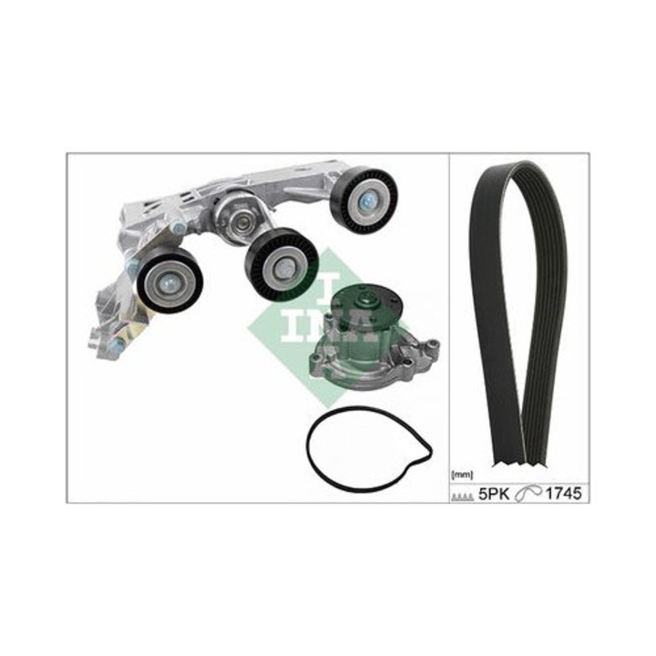 Schaeffler INA 529014830 vízpumpa + bordás szíjkészlet