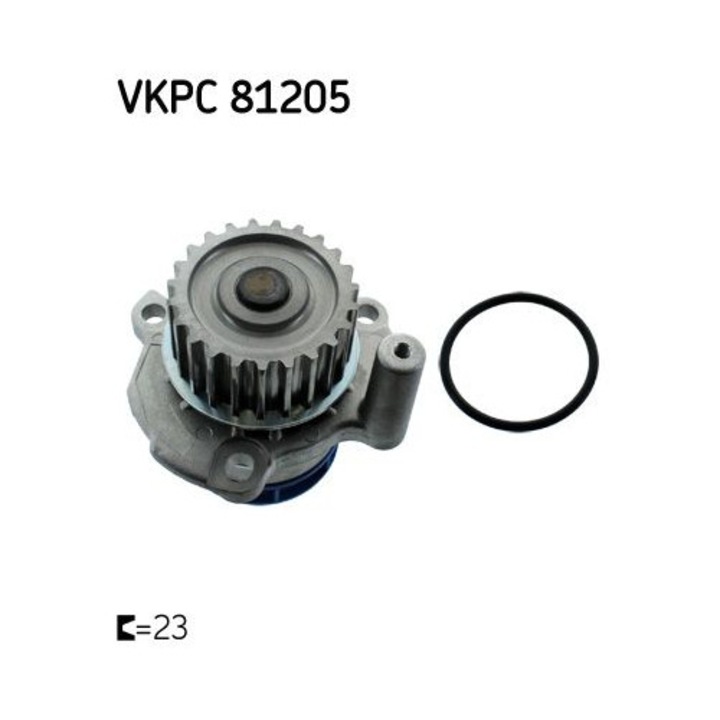 SKF VKPC81205 vízpumpa, motorhűtés