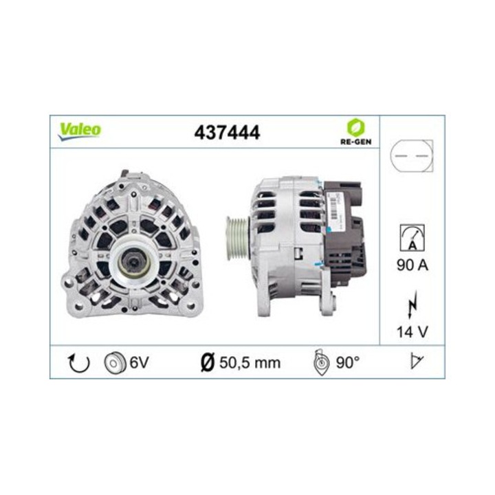 Generator / Alternator VALEO 437444