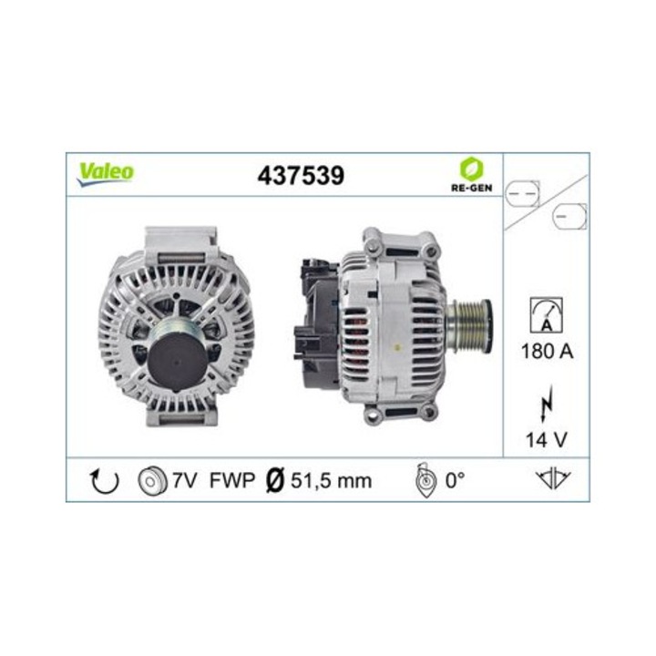 Generátor / Alternátor VALEO 437539