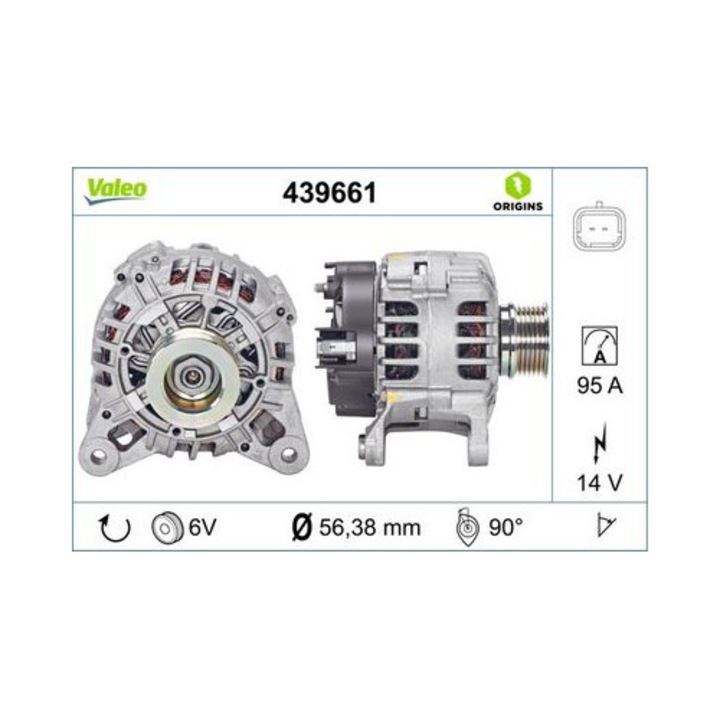 Generátor / Alternátor VALEO 439661