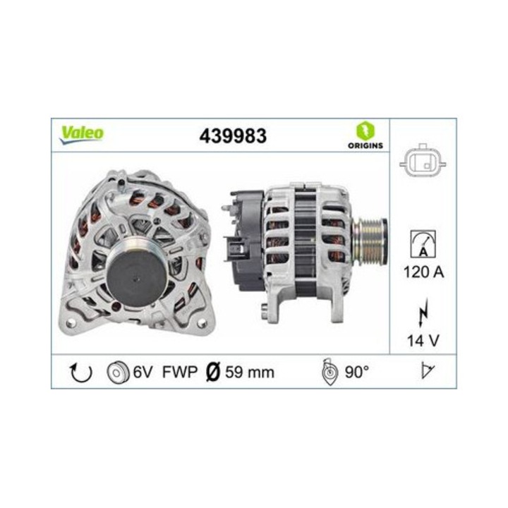 Generátor / Alternátor VALEO 439983