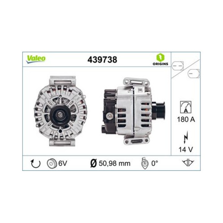 Generátor / Alternátor VALEO 439738