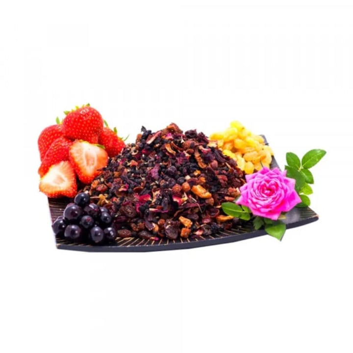 Ceai de Fructe de Padure Wild Strawberry 200g - 5 O Clock Tea