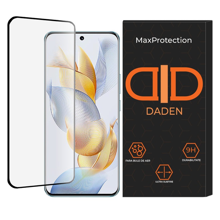 Folie de Sticla pentru Honor 90 Daden MaxProtection, Full Cover, Protectie Profesionala, Ultra Rezistenta, Calitate Premium