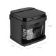 Friteuza cu aer cald Heber®, Milano, gratar din inox, 5.5L, recipient gatire din sticla termorezistenta, 8 programe, 1200W, Air fryer Gama 2025