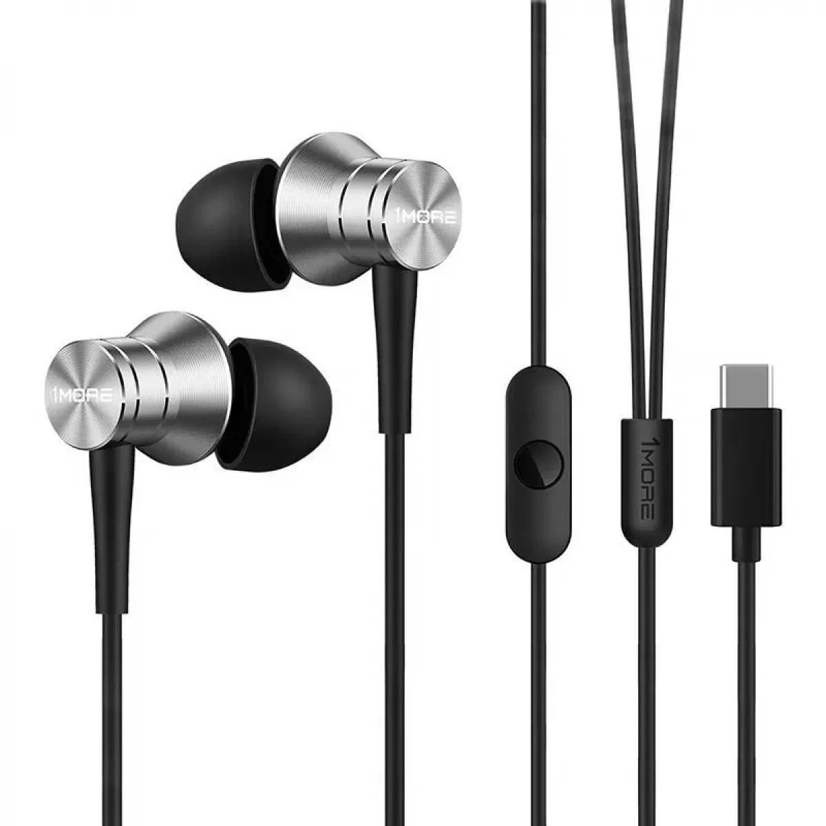 Casti 1More Piston Fit P10 In Ear Argintiu