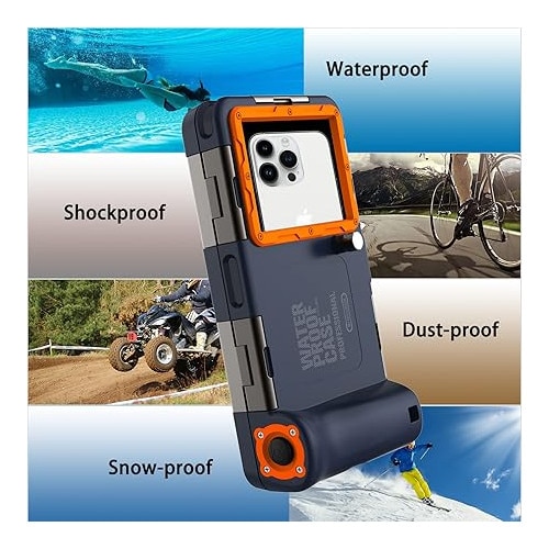 Husa telefon universala ShellBox, portocaliu