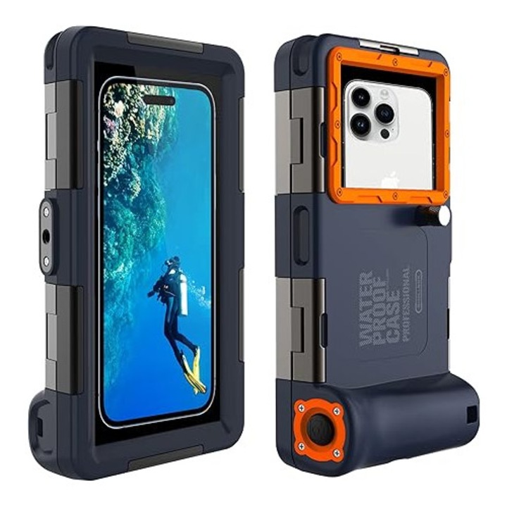 Husa telefon universala ShellBox, portocaliu