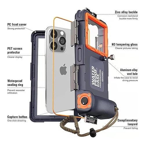 Husa telefon universala ShellBox, portocaliu