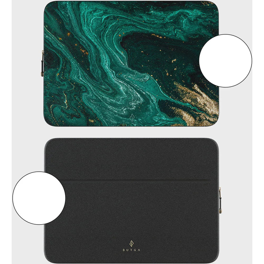 Husă laptop Burga Emerald Pool Tough, multicolor, 14"