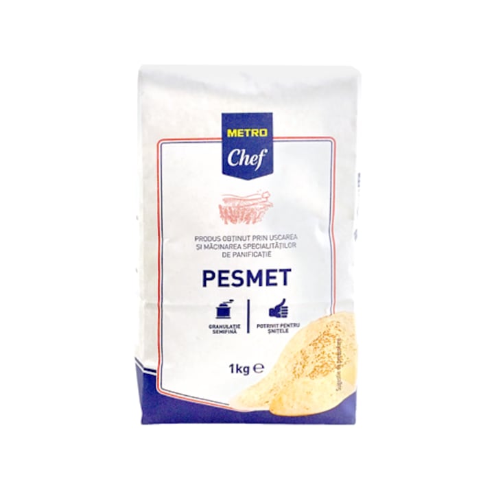 Pesmet Metro Chef, 10x1 Kg, alb, textura aerata