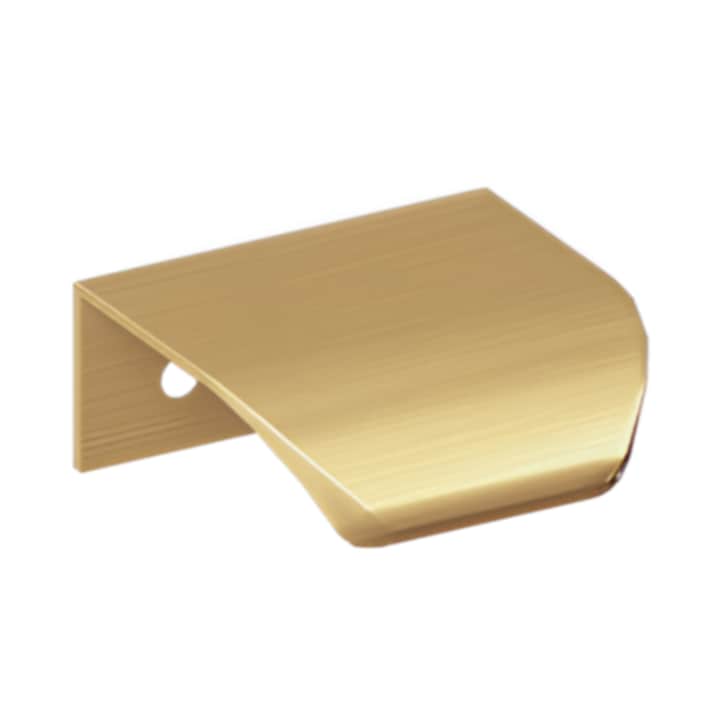 Maner pentru mobila Lentis, finisaj auriu periat, L:52 mm