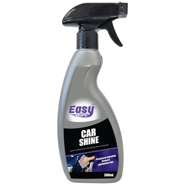 Solutie polish pentru caroserie, Easy Wipe Car Shine, 500ml