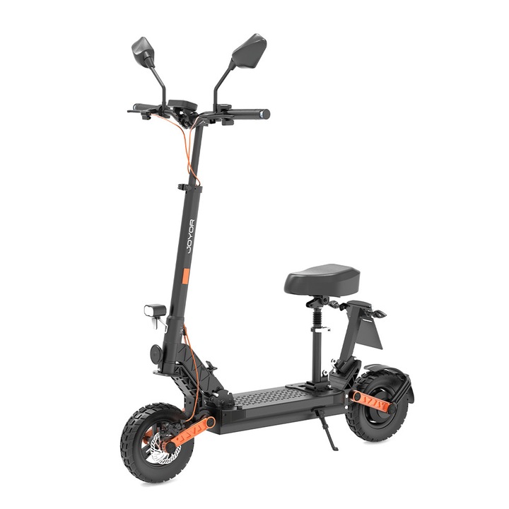 Електрически скутер JOYOR S8E Urban Commuter, 800W мотор, 48V26AH батерия, 10 инчови гуми, Сгъваем, С мигачи