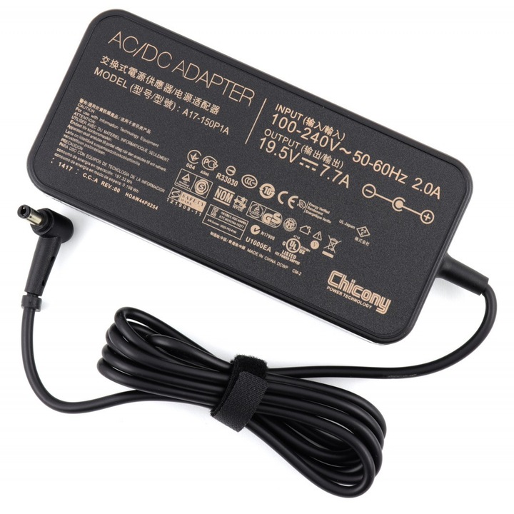 Incarcator Asus N46VM 150W Slim, N46VZ 150W Slim, N50 150W Slim, N50Vc 150W Slim