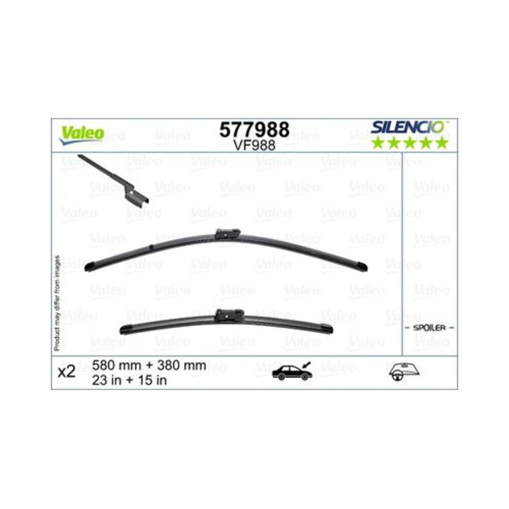 Lamela stergator VALEO 577988
