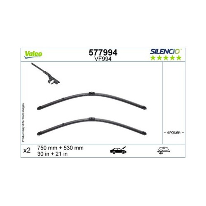 Lamela stergator VALEO 577994