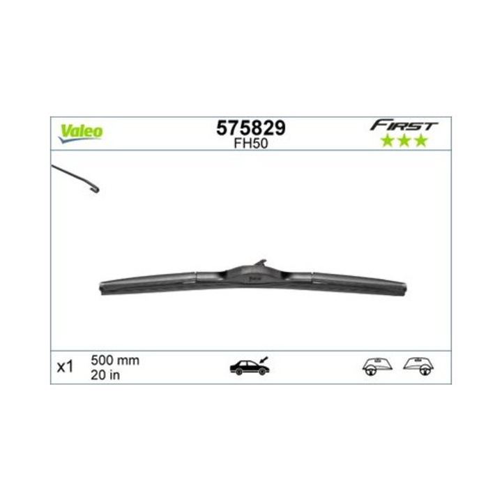 Lamela stergator VALEO 575829