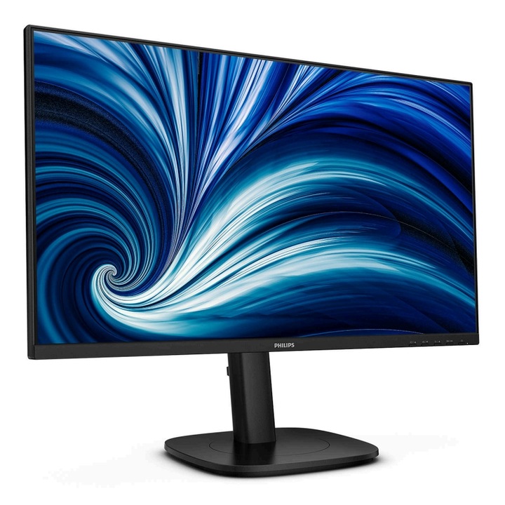 Monitor IPS LED Philips 23.8" 24B2U3301/00. Full HD 1920 x 1080, HDMI, DisplayPort, Hangszórók, Pivot, 120 Hz, 4 ms Fekete