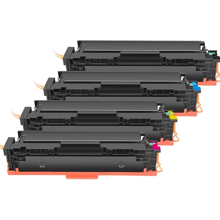 Kit de 4 Tonere W2190X Cu Chip, 3200 Pagini Cyan, Yellow, Magenta, 2500 Pagini Compatibile HP 219X, W2190X HP Color LaserJet Pro 3202dn, Pro 3202dw, MFP 3302fdn, MFP 3302fdng, MFP 3302fdw, MFP 3302fdwg / Pro MFP 3302sdw / LaserJet Pro MFP 3302sdwg