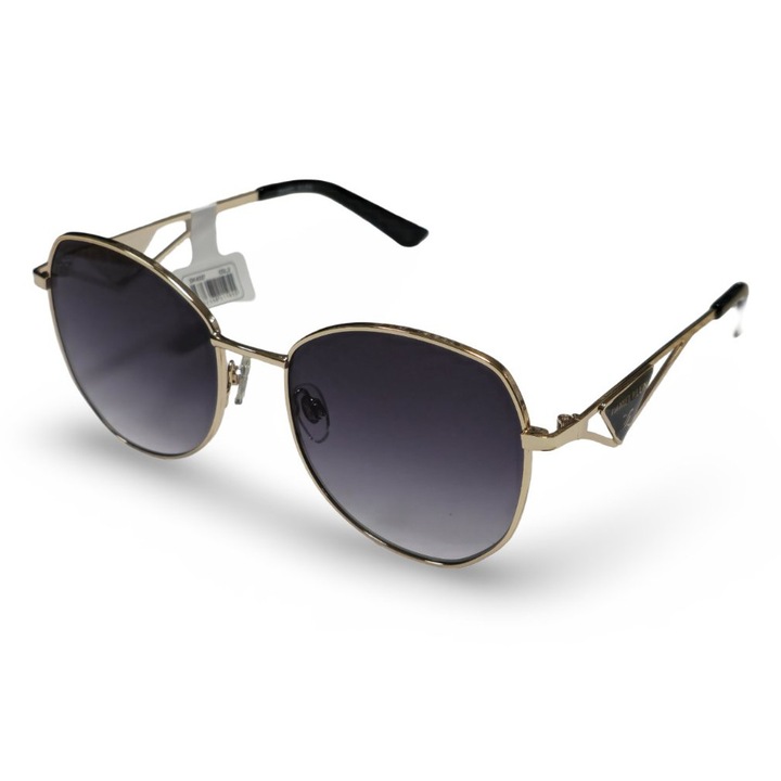 Слънчеви очила Daniel Klein DK4327 C2, Златиста рамка, сиви лещи
