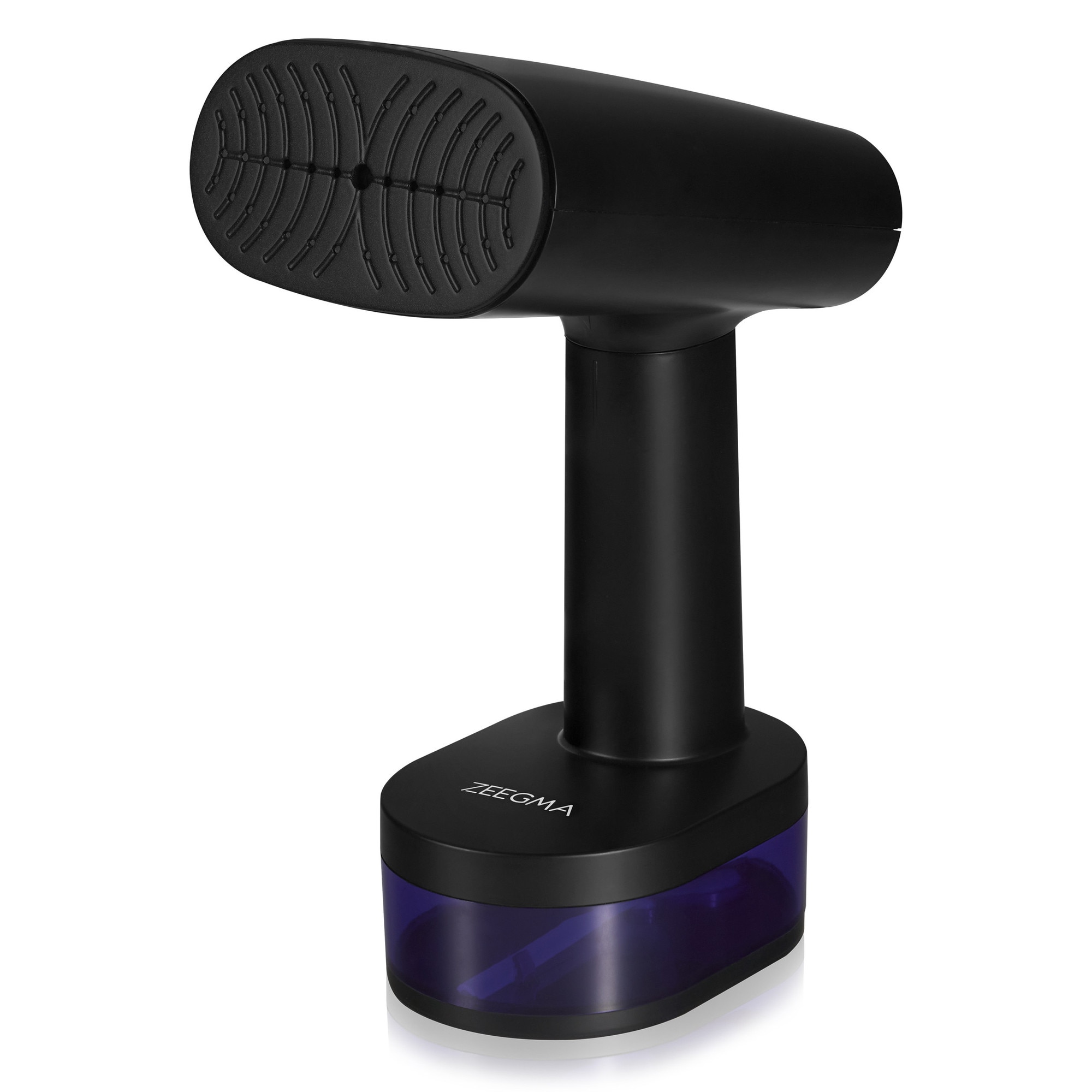 Aparat de calcat vertical cu abur, Zeegma Steamee, 370 ml, 1640 W, 25 g/min, Handig, Negru