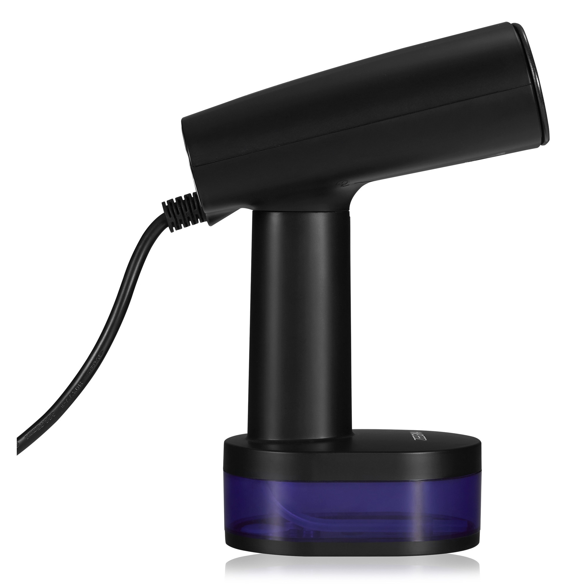 Aparat de calcat vertical cu abur, Zeegma Steamee, 370 ml, 1640 W, 25 g/min, Handig, Negru