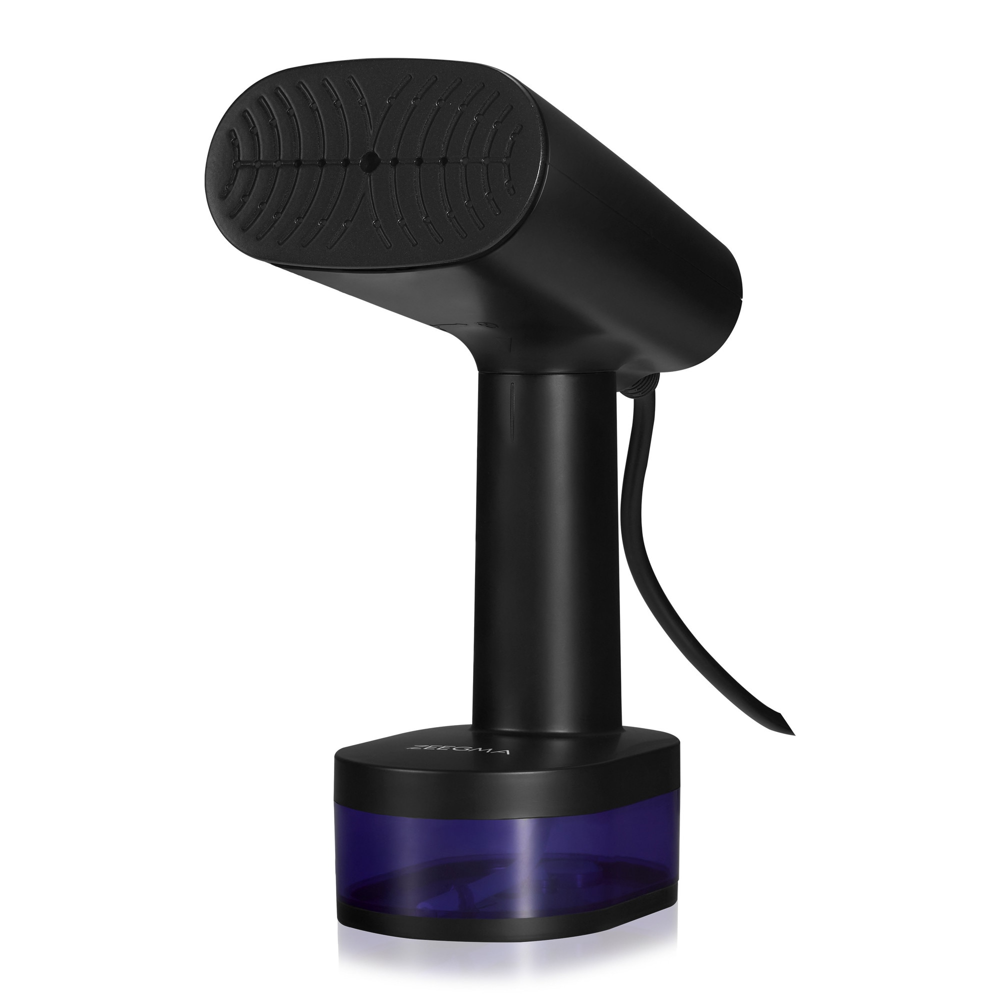 Aparat de calcat vertical cu abur, Zeegma Steamee, 370 ml, 1640 W, 25 g/min, Handig, Negru