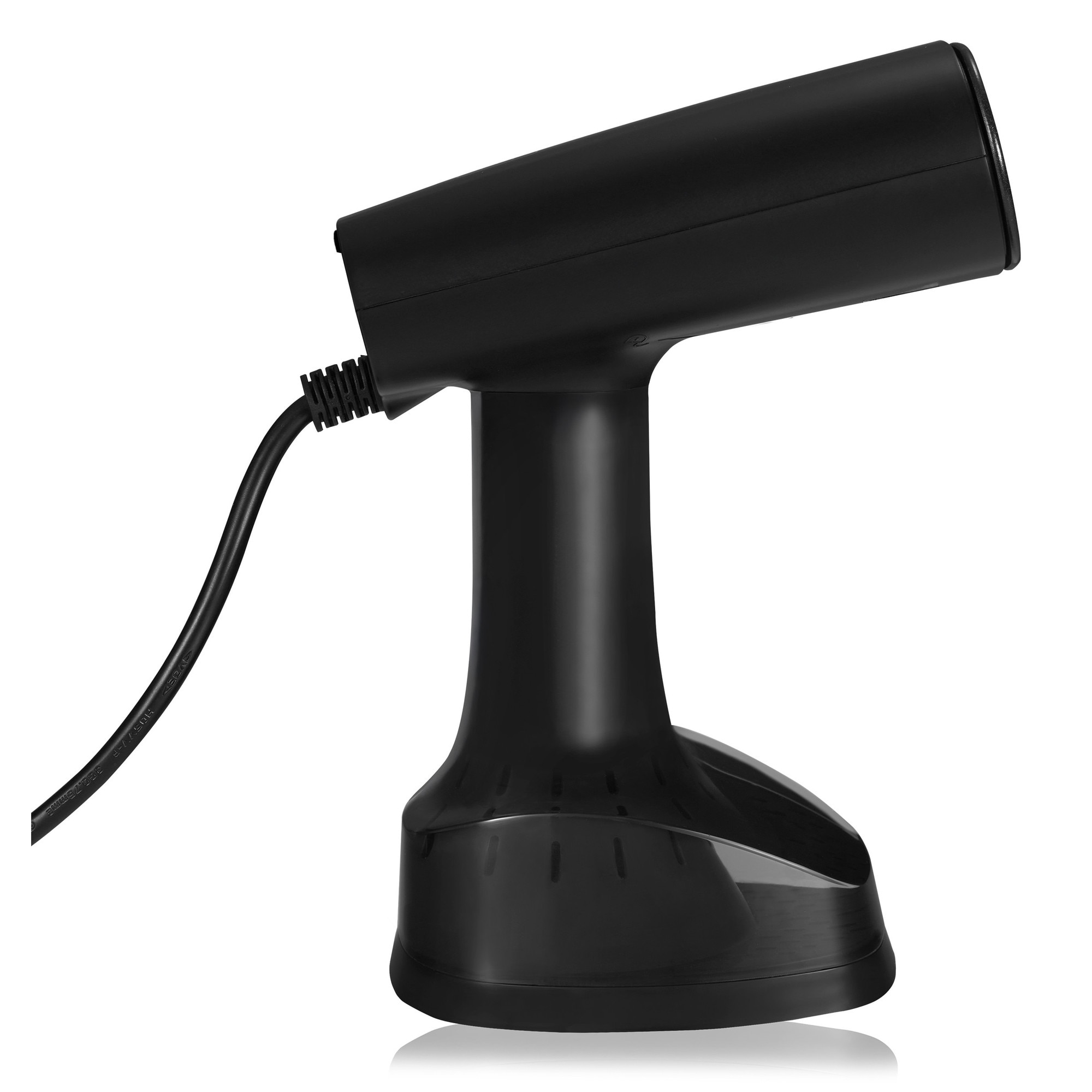 Aparat de calcat vertical cu abur, Zeegma Friskeer, 380 ml, 1640 W, 25 g/min, Handig, Negru