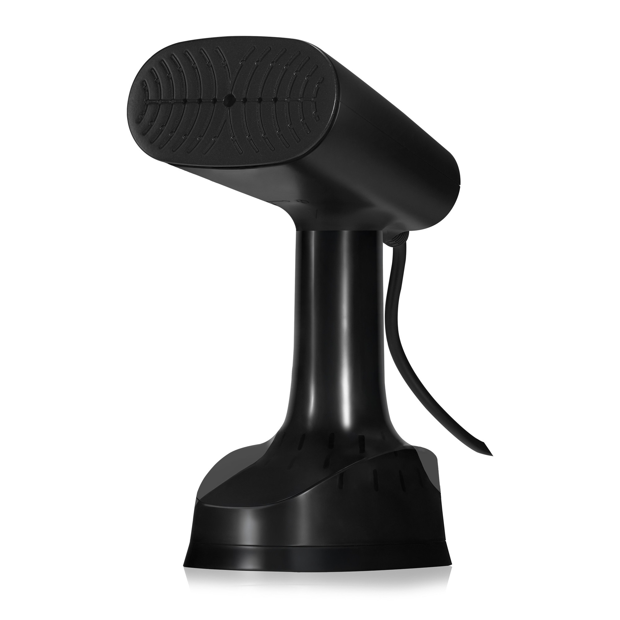 Aparat de calcat vertical cu abur, Zeegma Friskeer, 380 ml, 1640 W, 25 g/min, Handig, Negru