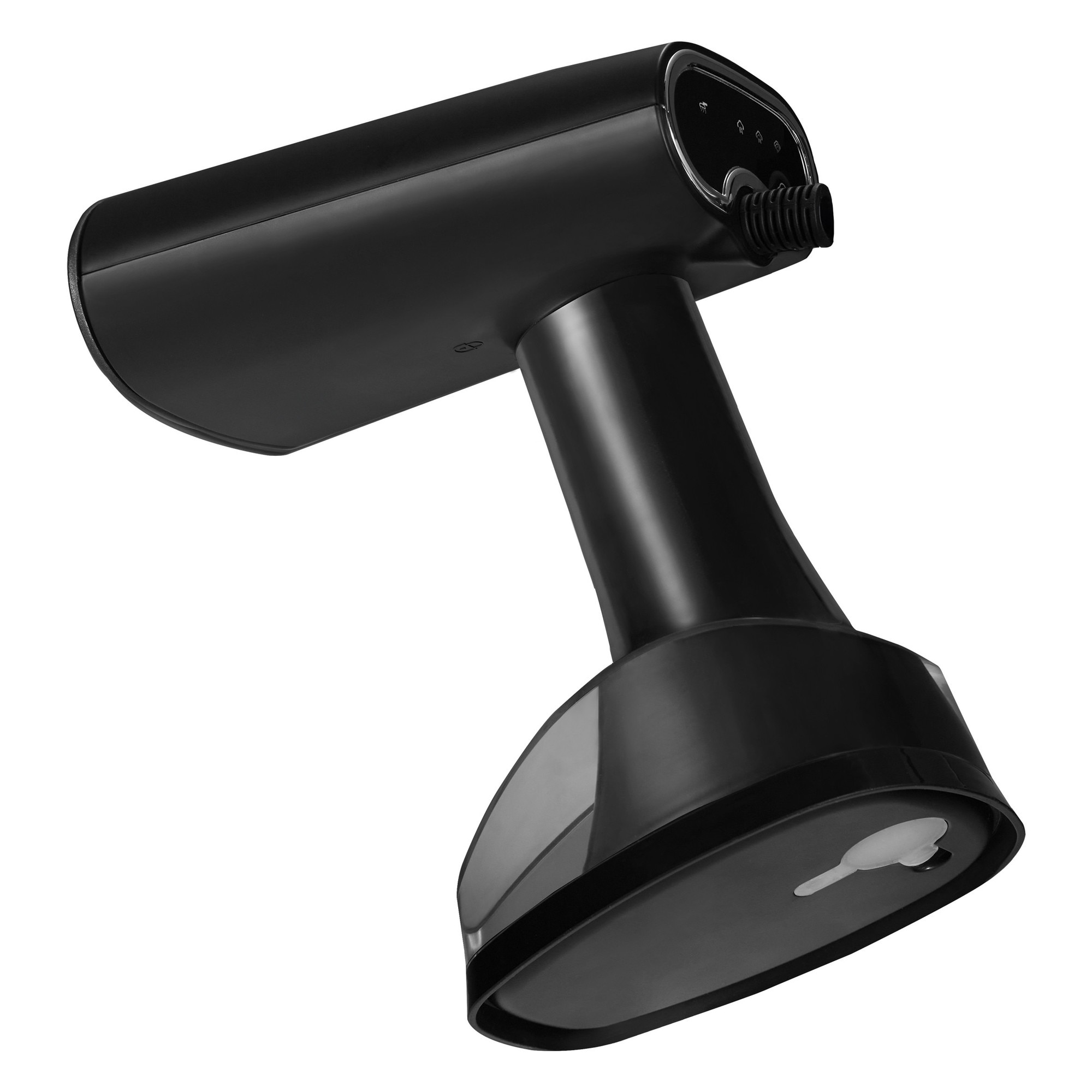 Aparat de calcat vertical cu abur, Zeegma Friskeer, 380 ml, 1640 W, 25 g/min, Handig, Negru