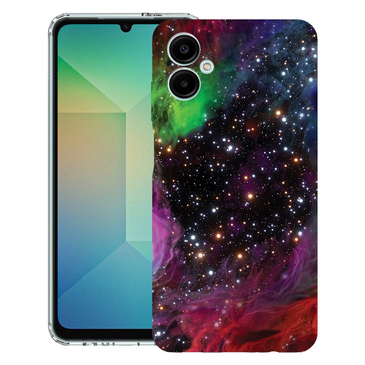 BestCase® Противошоков калъф за Samsung Galaxy A07 4G с дизайн Галактики, 2052053 AS 1344