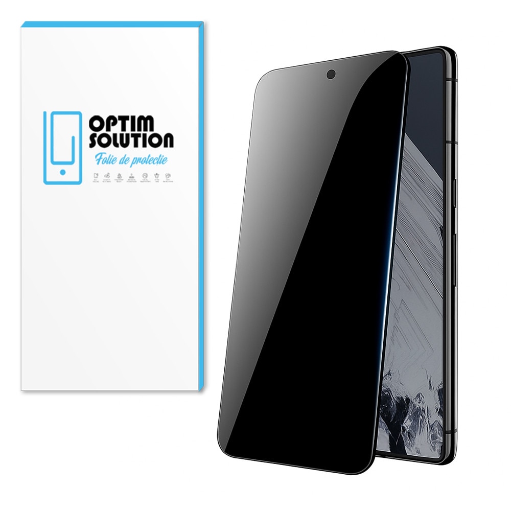 Folie PRIVACY Confidential pentru Google Pixel 10 Pro XL, din Sticla securizata, Stratificare inteligenta, Rezistenta Anti Spy 9H