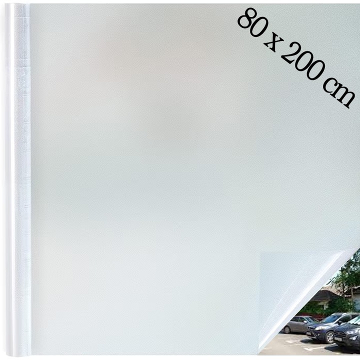 Folie Decorativa Mata CCmax 800 x 2000 mm, pentru Geam, Protectie Solara si Intimitate