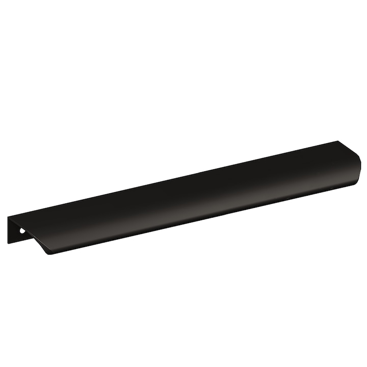 Maner pentru mobila Lentis, finisaj negru mat, L:340 mm