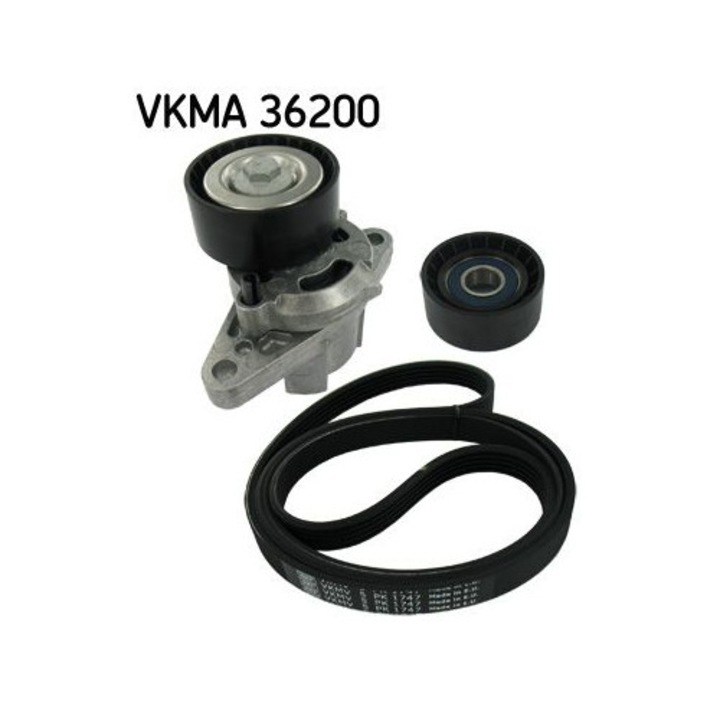 Set curea transmisie cu caneluri SKF VKMA36200
