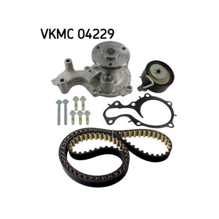Vízpumpa + vezérműszíj készlet SKF VKMC04229