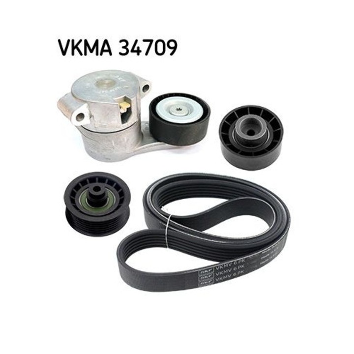 SKF VKMA34709 bordásszíj készlet