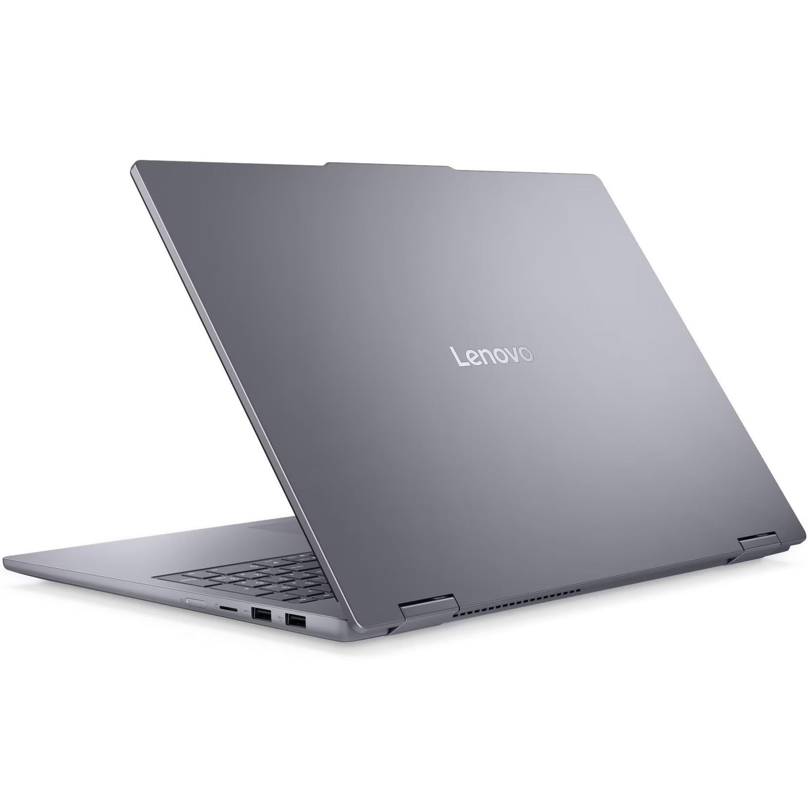 Laptop Lenovo IdeaPad 5 2-in-1 16AKP10 cu procesor AMD Ryzen™ AI 7 350 pana la 5.0GHz, 16'', WUXGA, IPS, Touch, 16GB LPDDR5x RAM, 1TB SSD, AMD Radeon™ 860M Graphics, Windows® 11 Home, Luna Grey