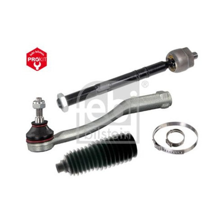 Cap bara direcție FEBI BILSTEIN 39034, cu carcase, cu burdufe, axă față dreaptă, 1, 186kg