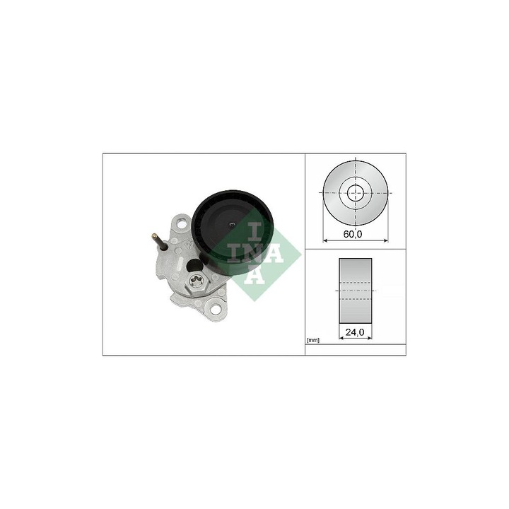 Szíjfeszítő, Schaeffler INA, vezérműszíj, 60mm x 24mm