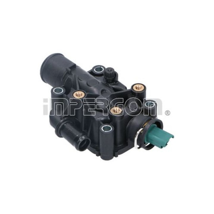 Autó termosztát ház, 90126, érzékelővel, tömítéssel, 257g