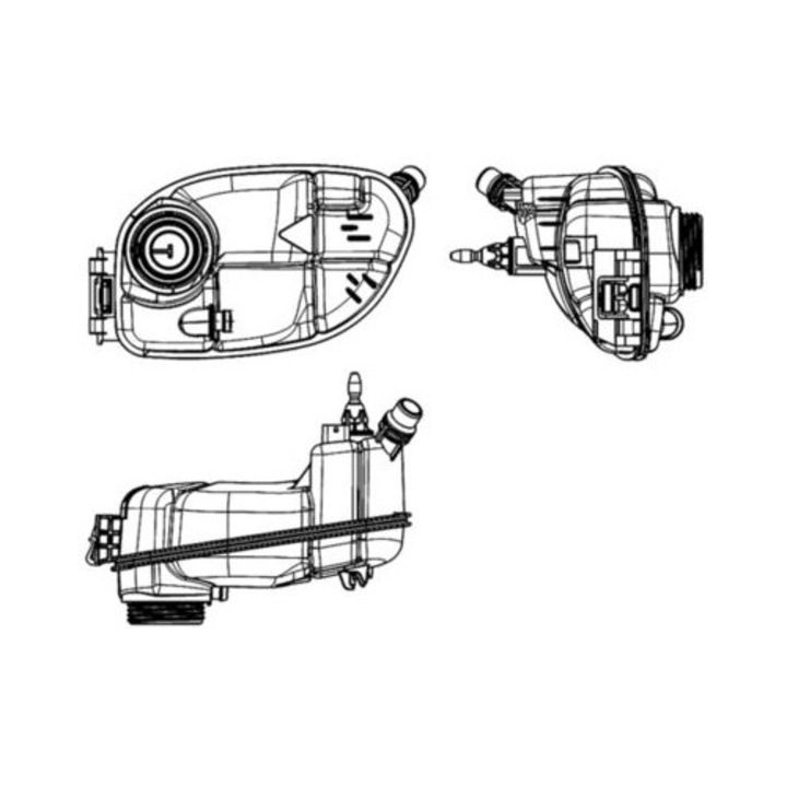 Tágulási tartály, hűtő MAHLE CRT65000S