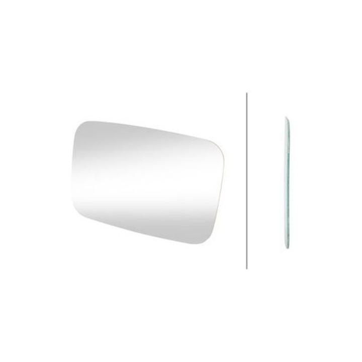 HELLA 9EY562033003 külső visszapillantó tükör, tükörüveg