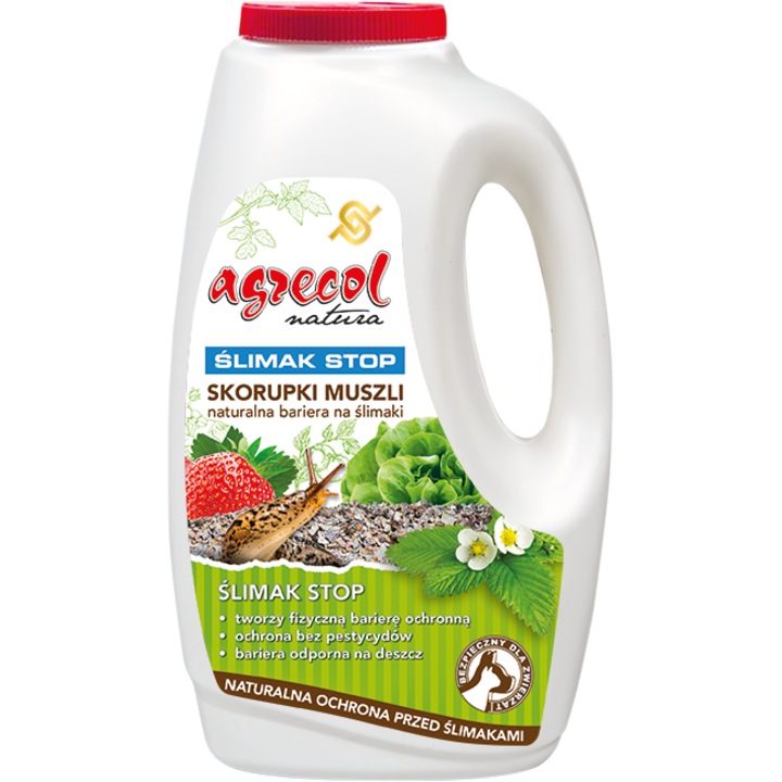 AGRECOL SNAIL STOP, естествен препарат против охлюви, 1.8 кг