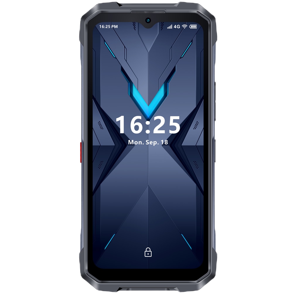 Telefon mobil HOTWAV Hyper 7 Pro, Dual SIM, 5G, 6.6-inch 120Hz 2.4K IPS, Octa-Core Mediatek Dimensity 7050, 36GB RAM (16GB + 20GB ext), 256GB, Camera 200MP + 24MP IR, 10800mAh, NFC, IP68, Android 14, Magma Red