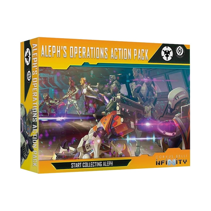 Разширение за игра Infinity, ALEPH's Operations Action Pack, Corvus Belli, модели за сглобяване, метал