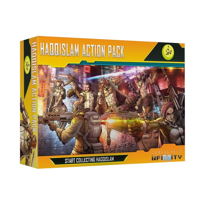 Extensie de joc Infinity, Haqquislam Action Pack, Corvus Belli, modele de asamblat, metal