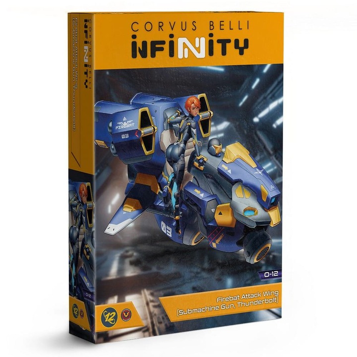 Разширение за Infinity Game, O-12 Firebat Attack Wing, Corvus Belli, Сглобяем модел, Сив